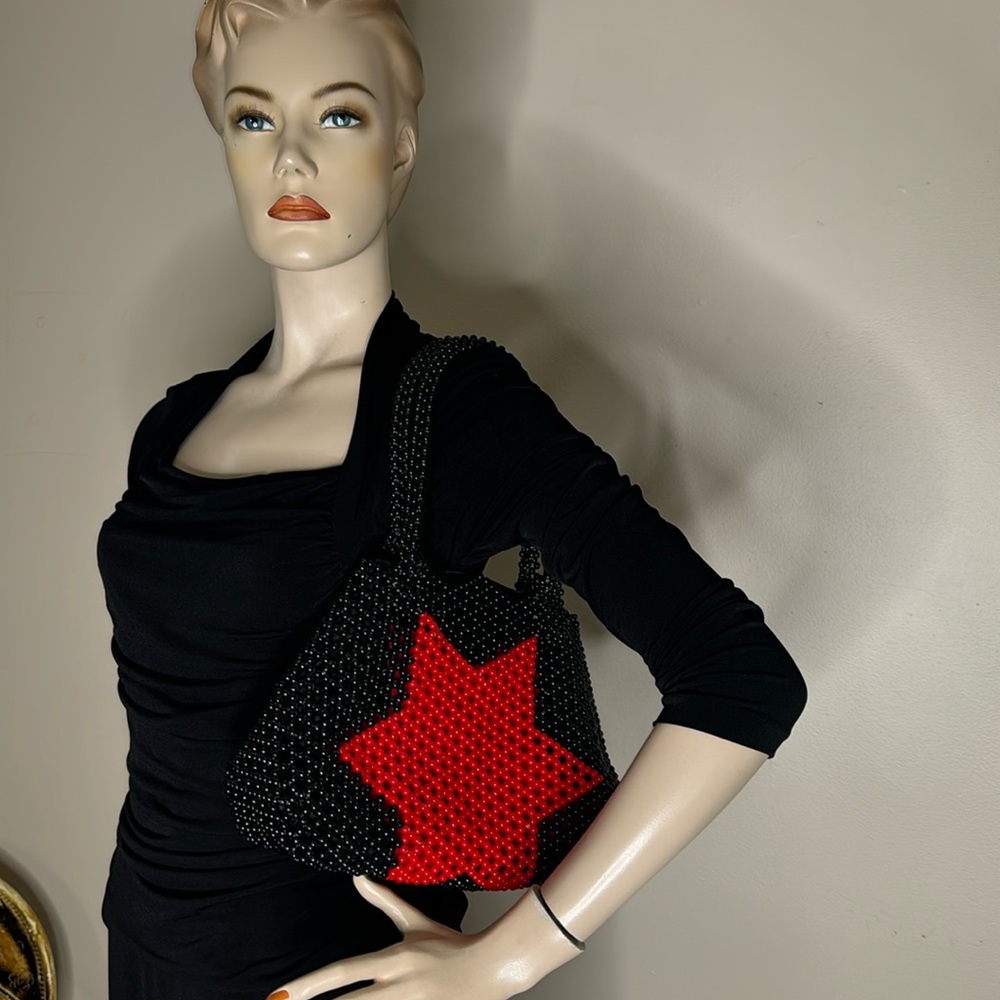 L&B Beaded Star Handbag - Picture 2 of 15
